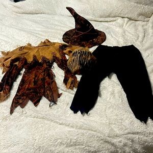 Kids creepy scarecrow costume Halloween dress up